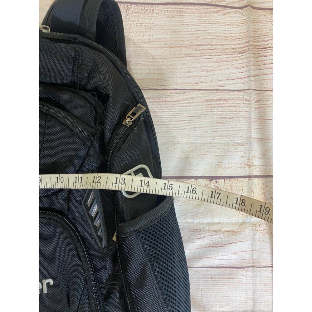 Ogio Unisex Black Casual Full Zip Multi Pocket Back Pack - OS - Picture 6 of 11